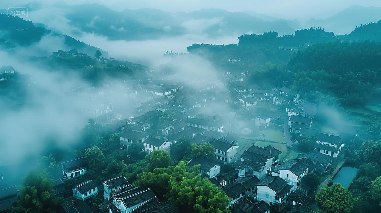 乡村风貌绿水青山乡村建设