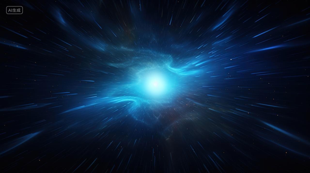 高级简约光效背景