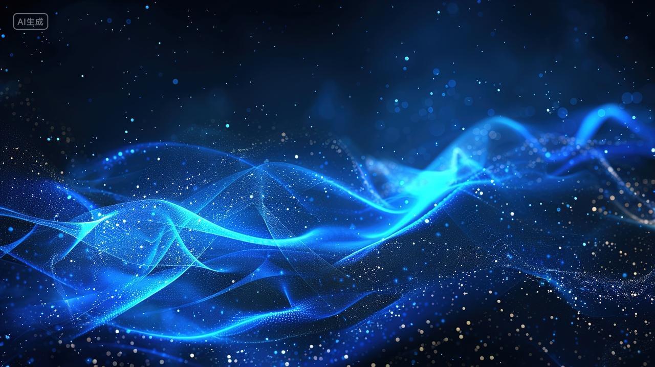 高级简约抽象光效背景