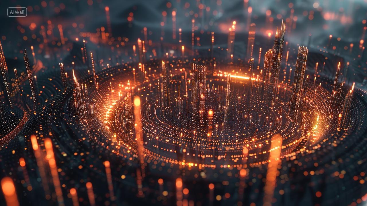 高级简约科技概念背景