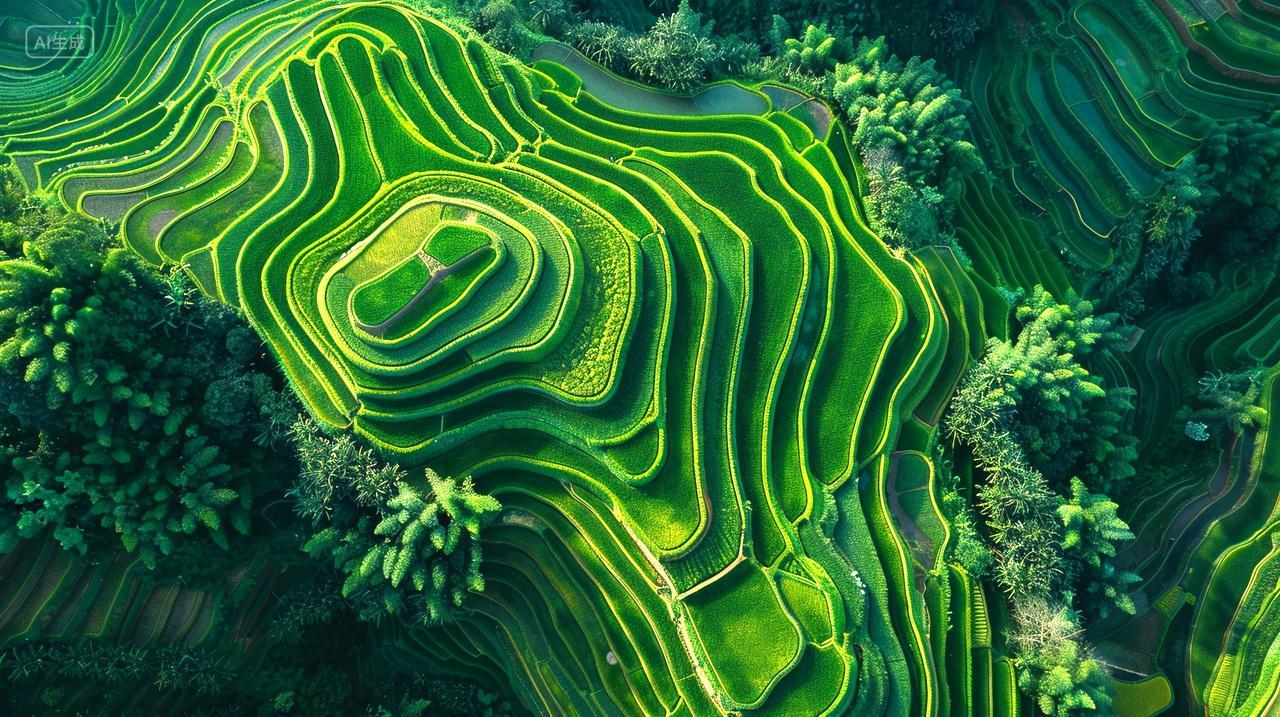 二十四节气小满24节气梯田