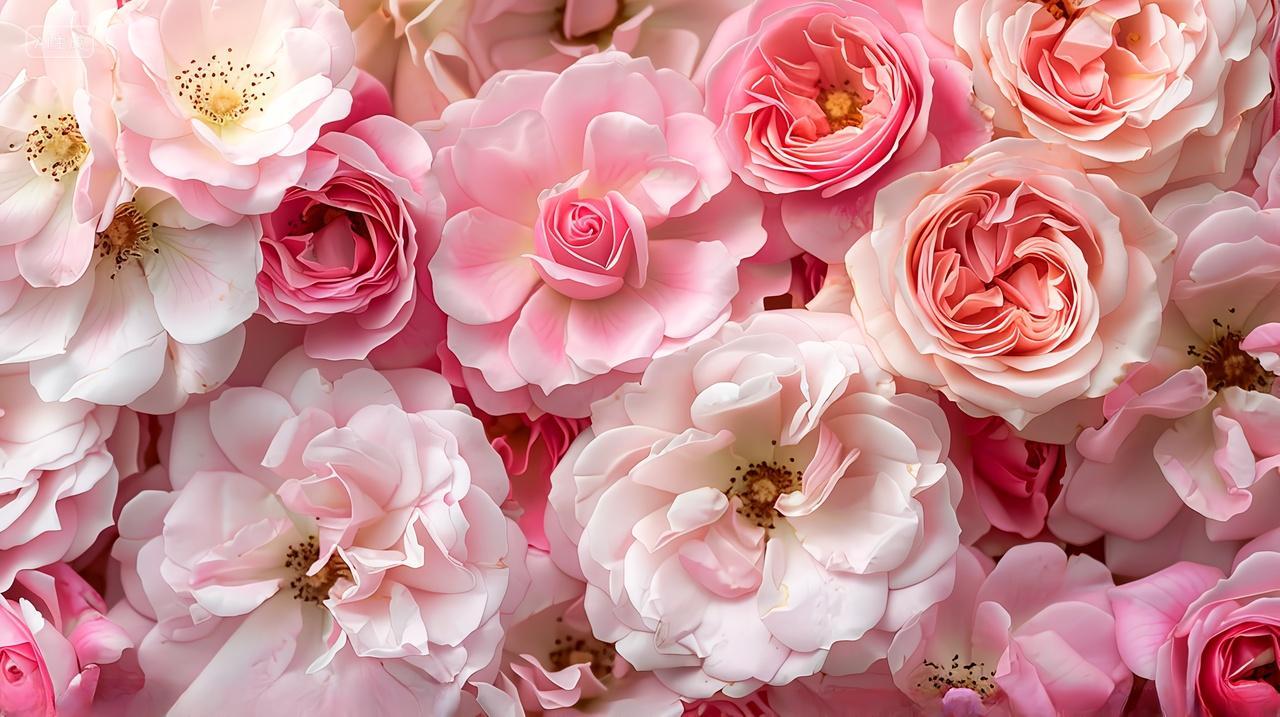 玫梨争艳繁花似锦