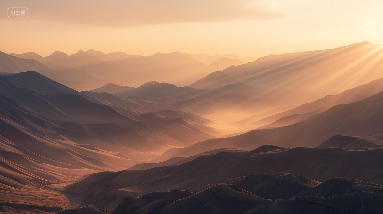 戈壁滩上的璀璨光芒