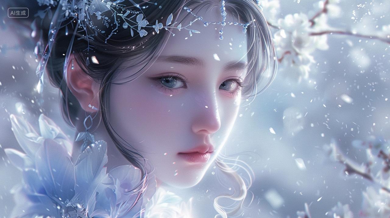 梨花漂亮女神伤