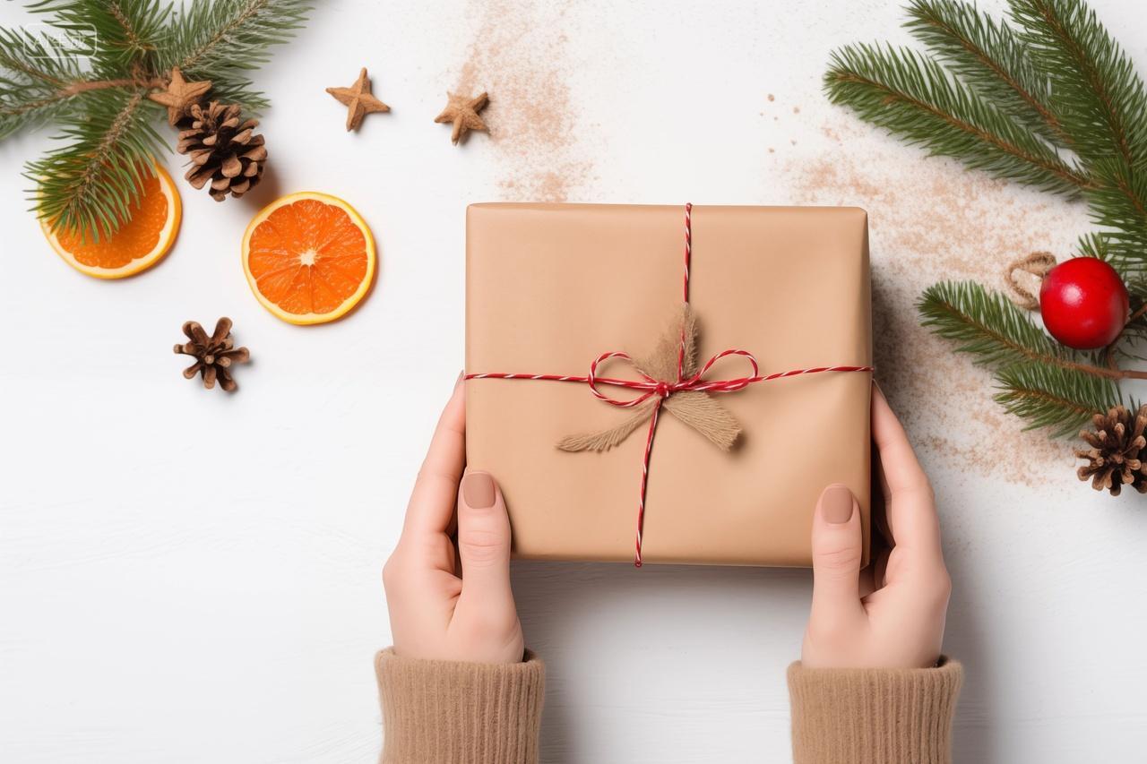 圣诞礼物包装礼品盒节日气氛新年礼物