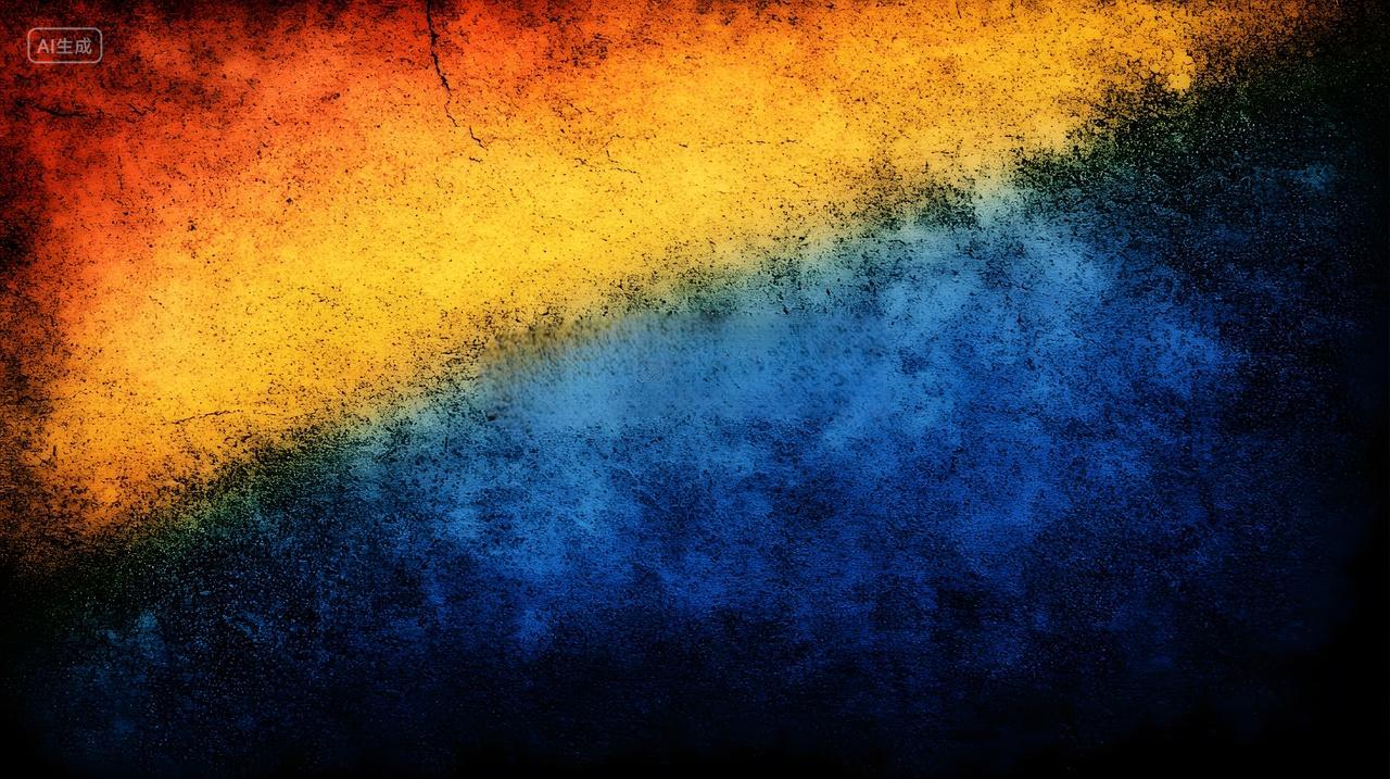 充满活力渐变背景与纹理