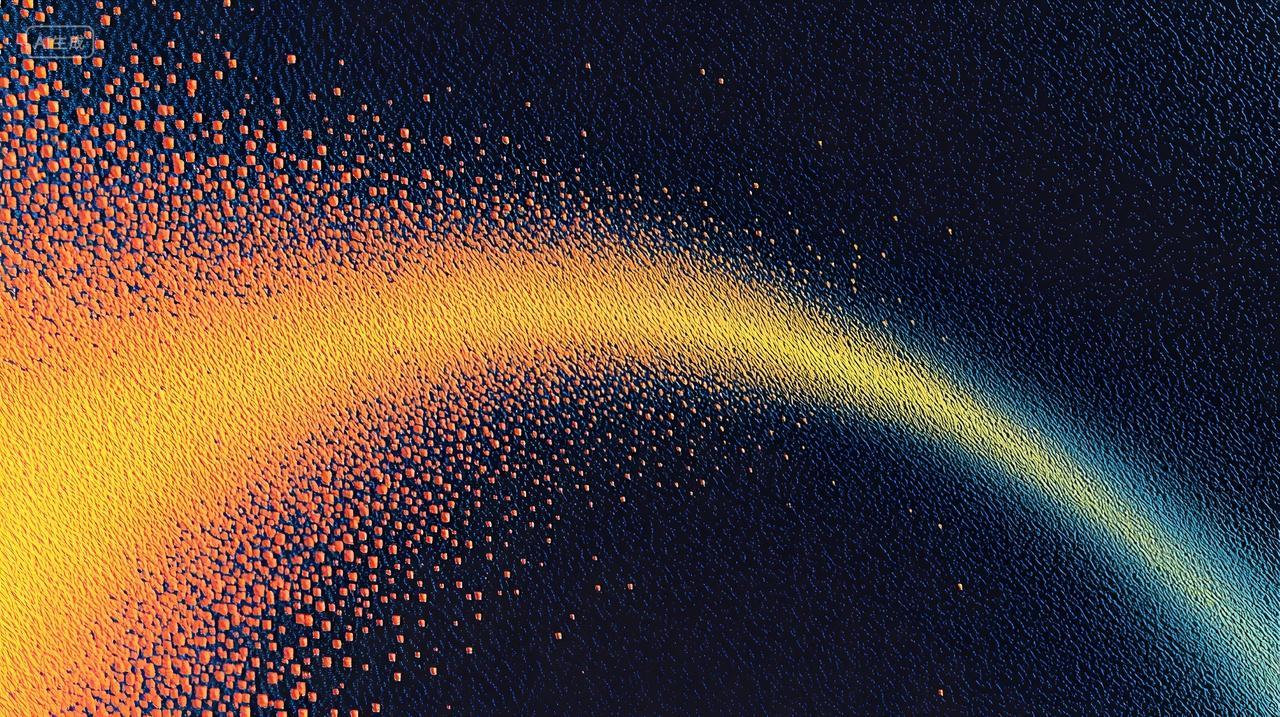 具有暖色抽象渐变图案