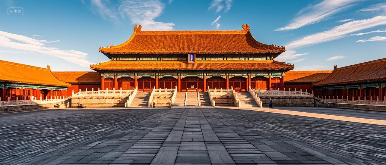 北京故宫博物馆古建筑旅游