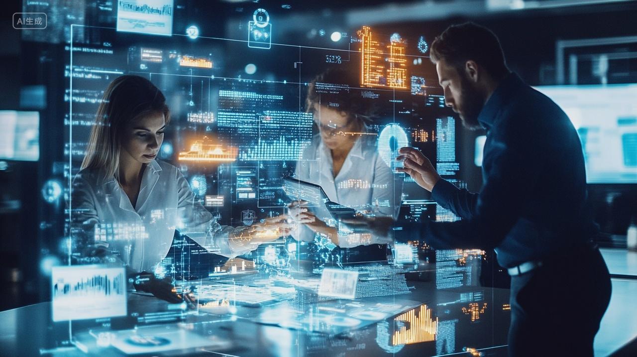 未来技术的虚拟数据交互