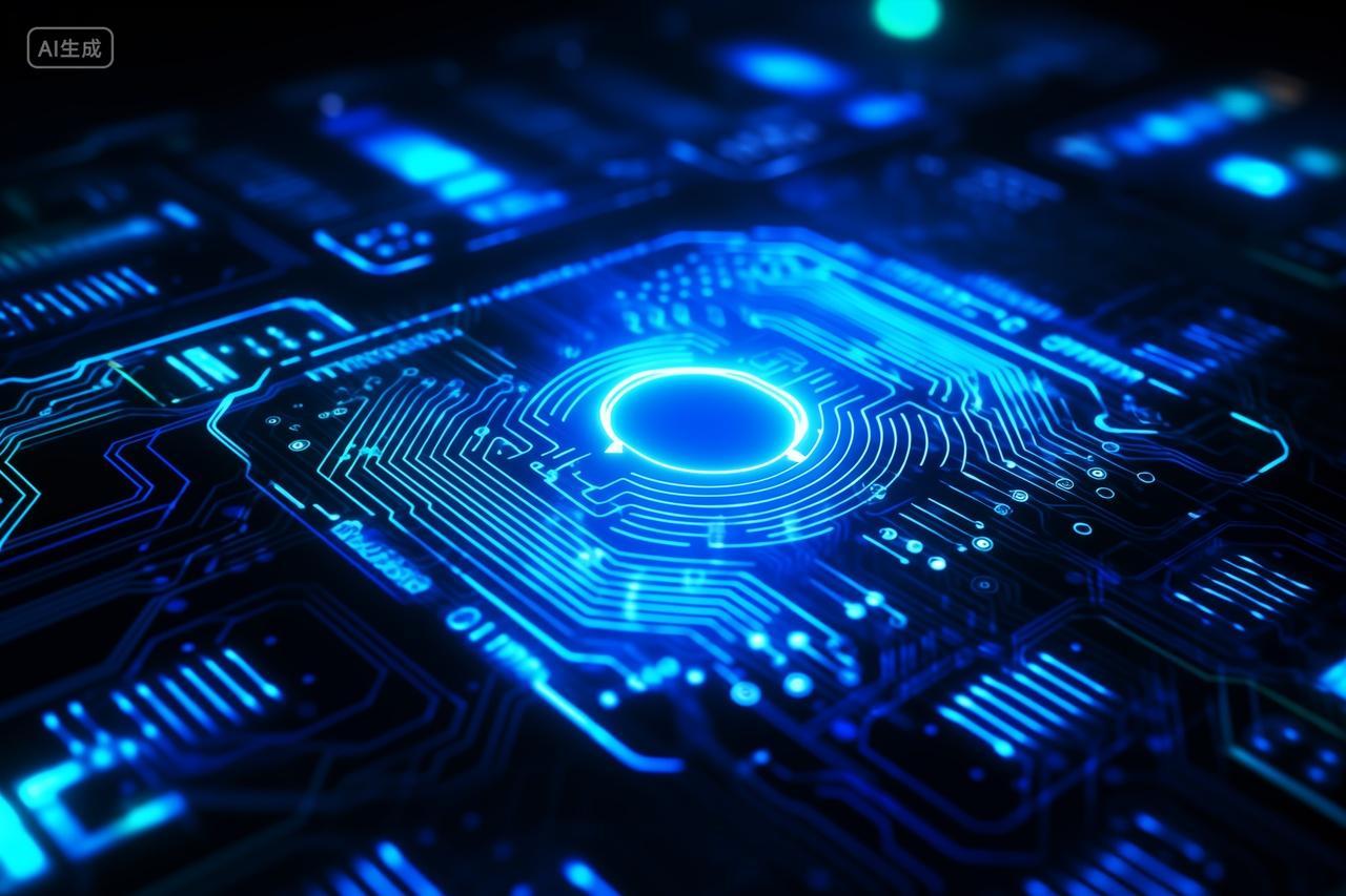 未来科技电路科技感未来感蓝色科技未来