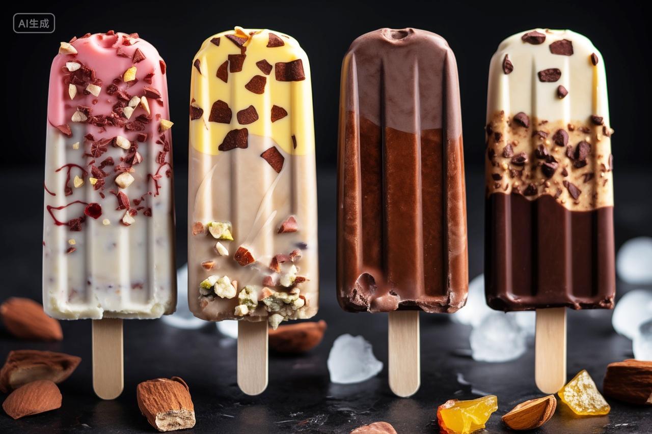 冰棒冰棍冰淇淋餐饮美食