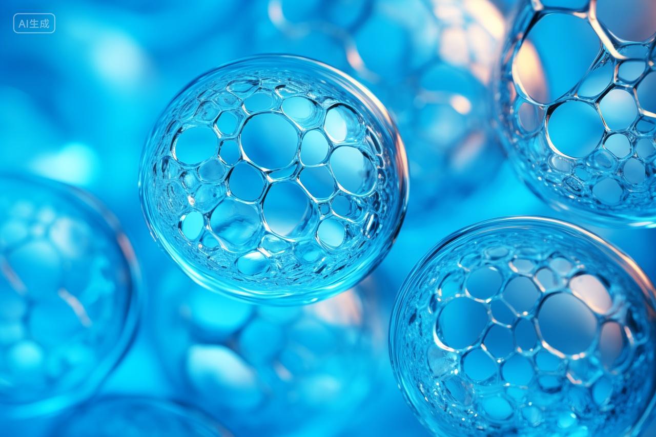 DNA基因链分子结构背景医疗科技