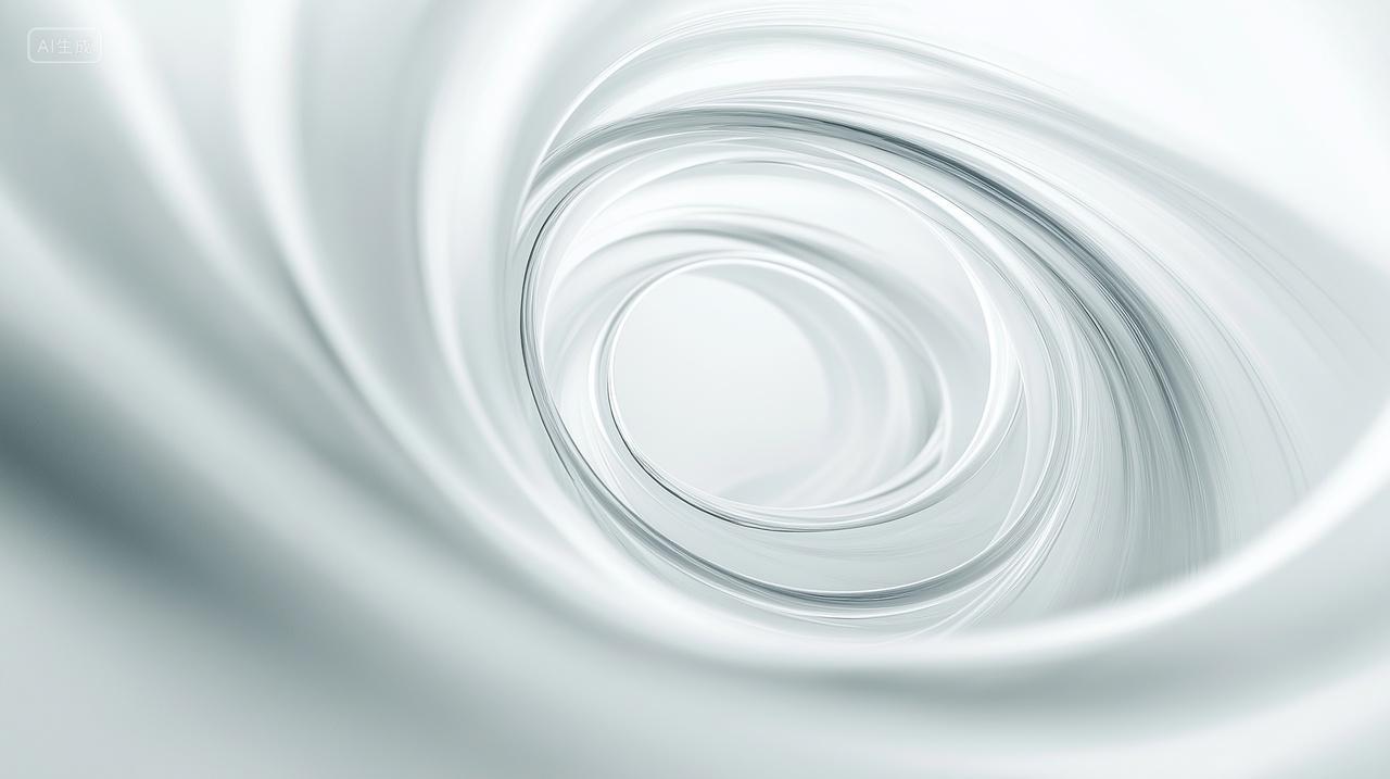 抽象螺旋漩涡线条装饰背景