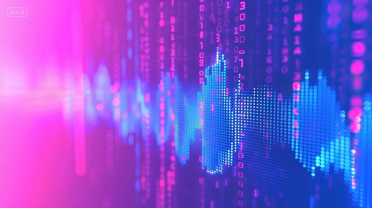 科技感数据渐变背景