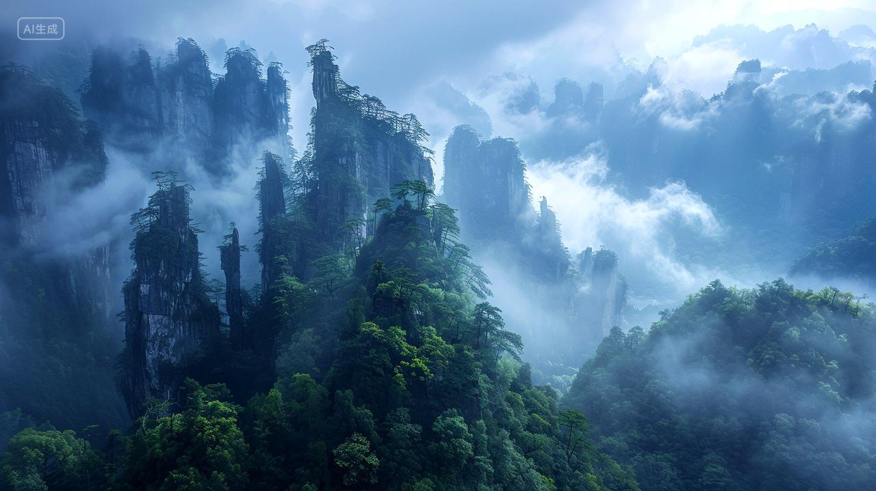 喀斯特地貌,十万大山