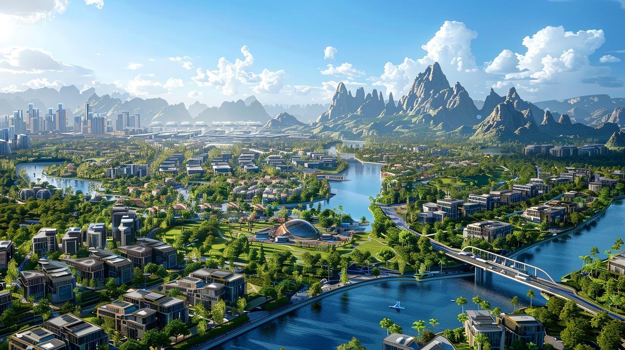 超级科幻未来大城市