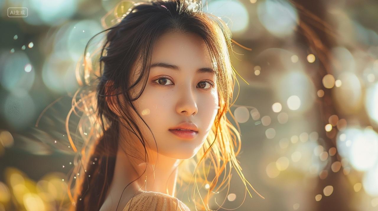 亚洲美女模特文艺时尚