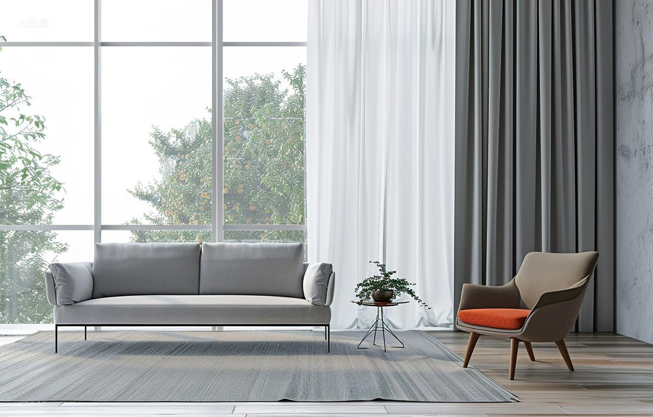 高级简约室内沙发
