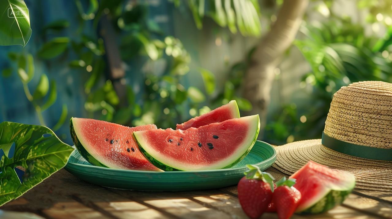 夏至二十四节气夏天西瓜