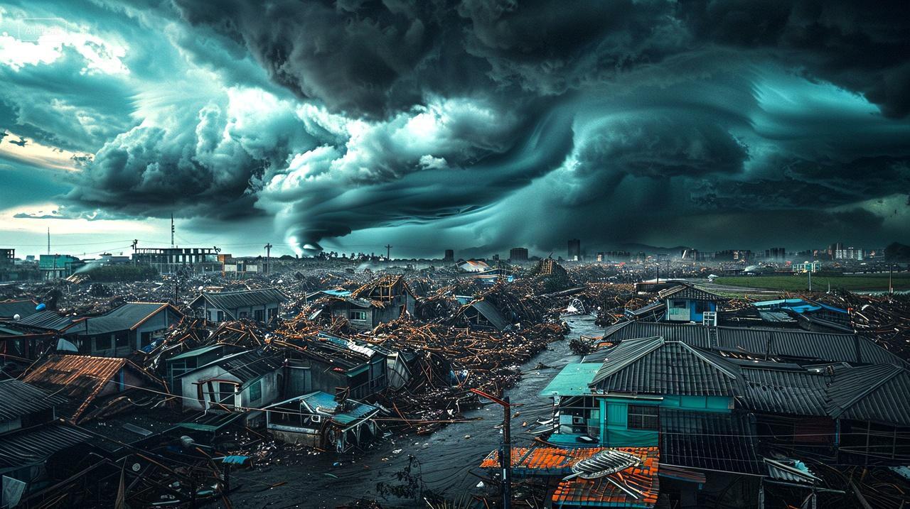 台风飓风龙卷风