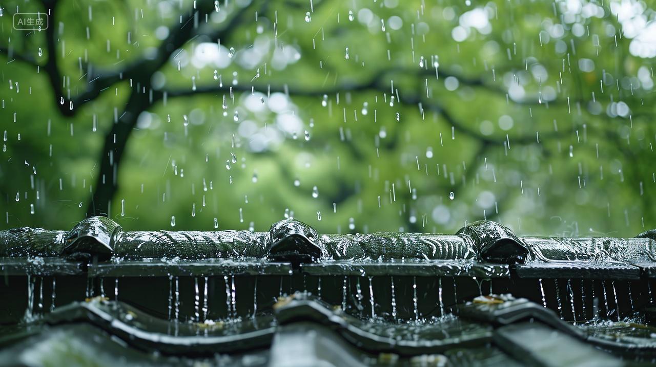 夏至二十四节气夏天下雨