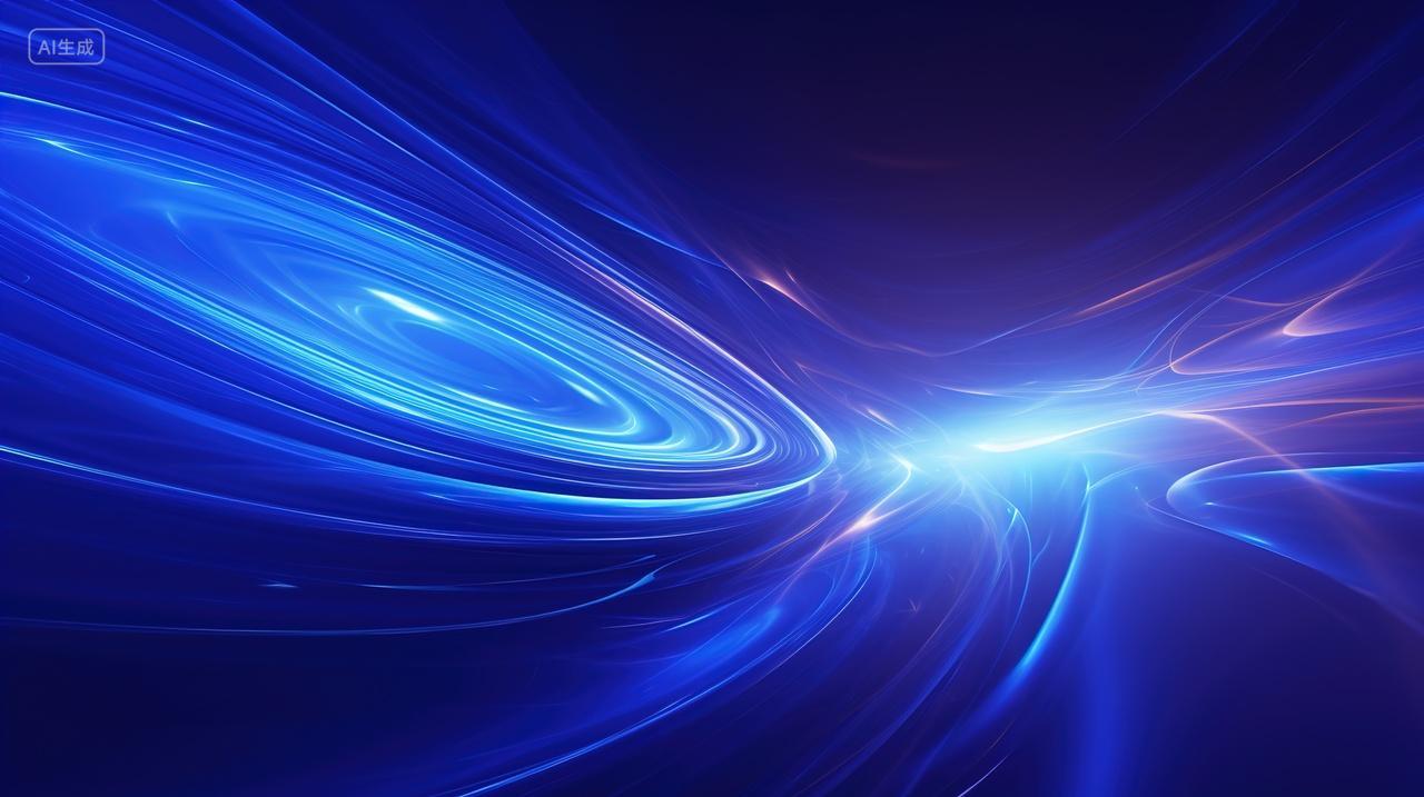 高级简约抽象光效背景