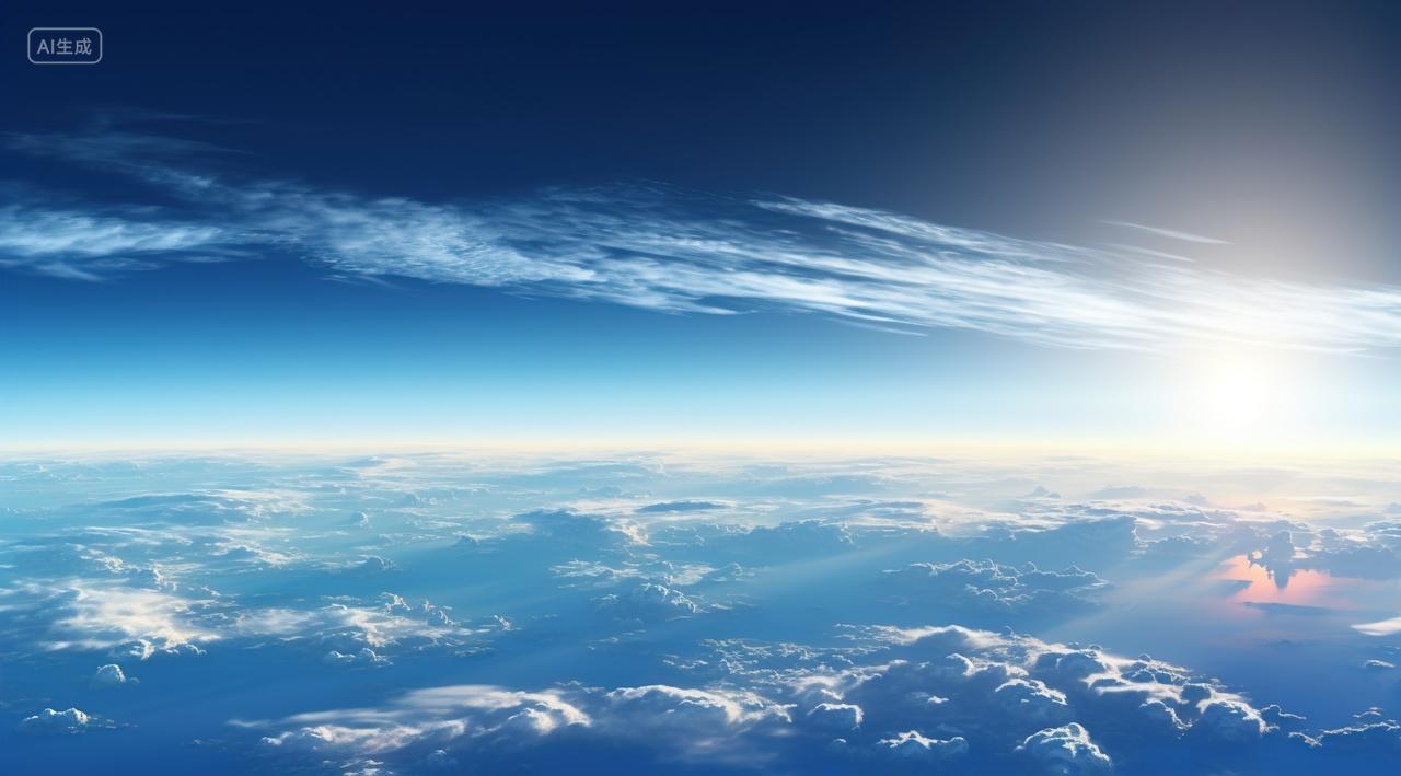 高级简约大气层背景