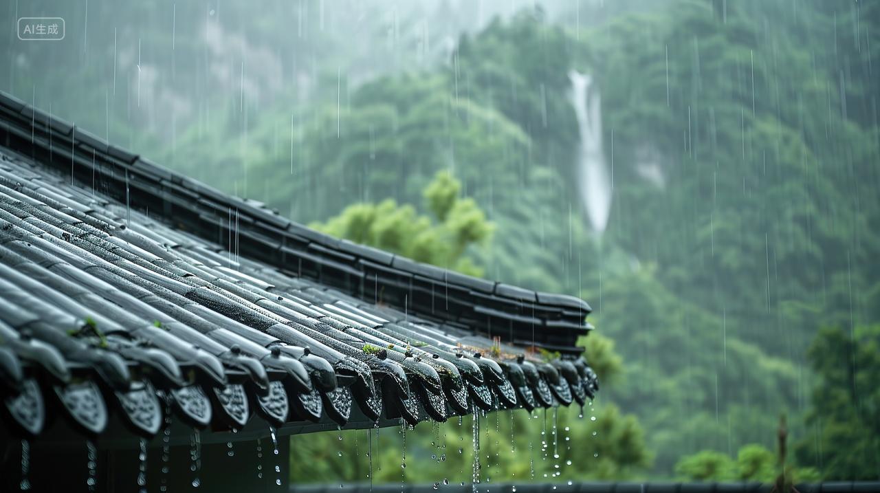 夏至二十四节气夏天雨水