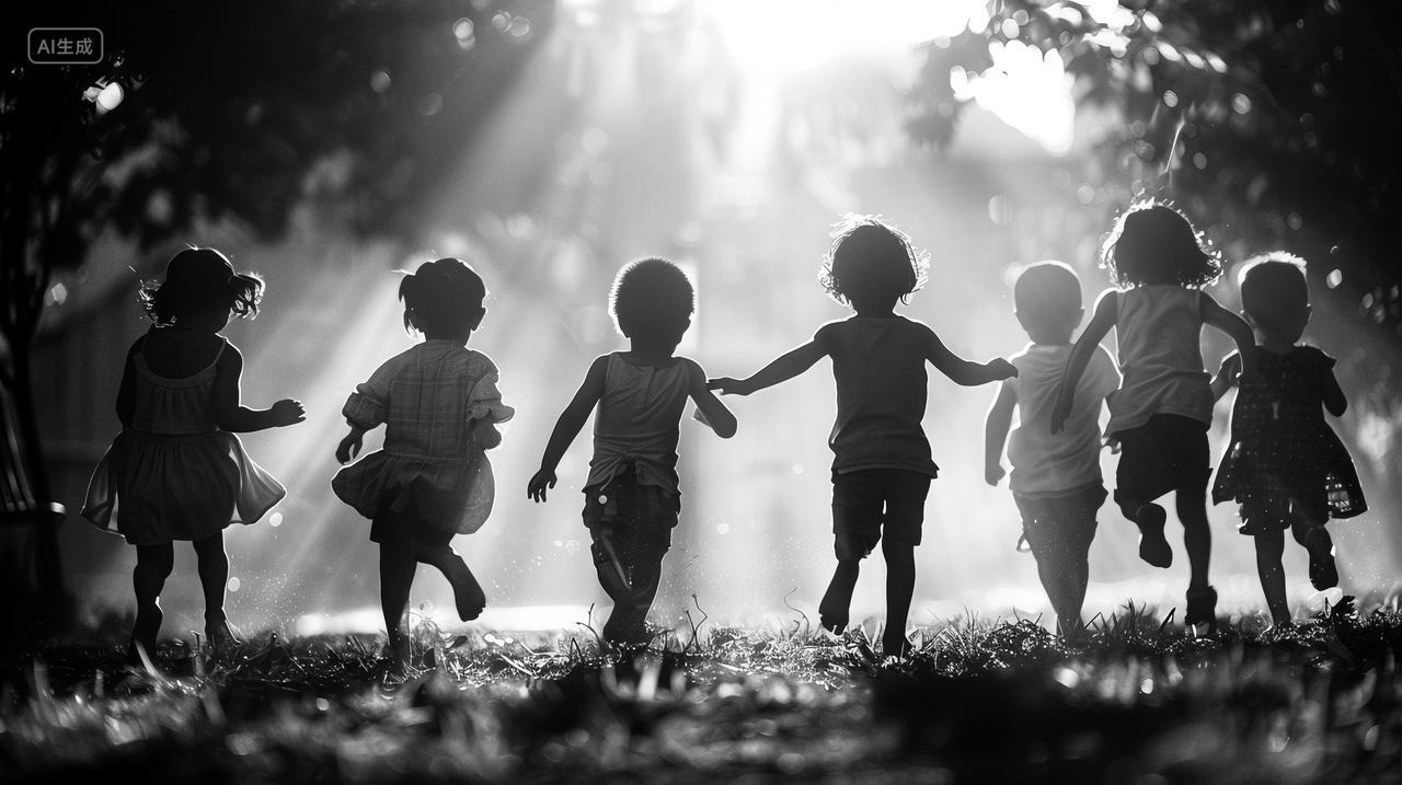 六一儿童机黑白