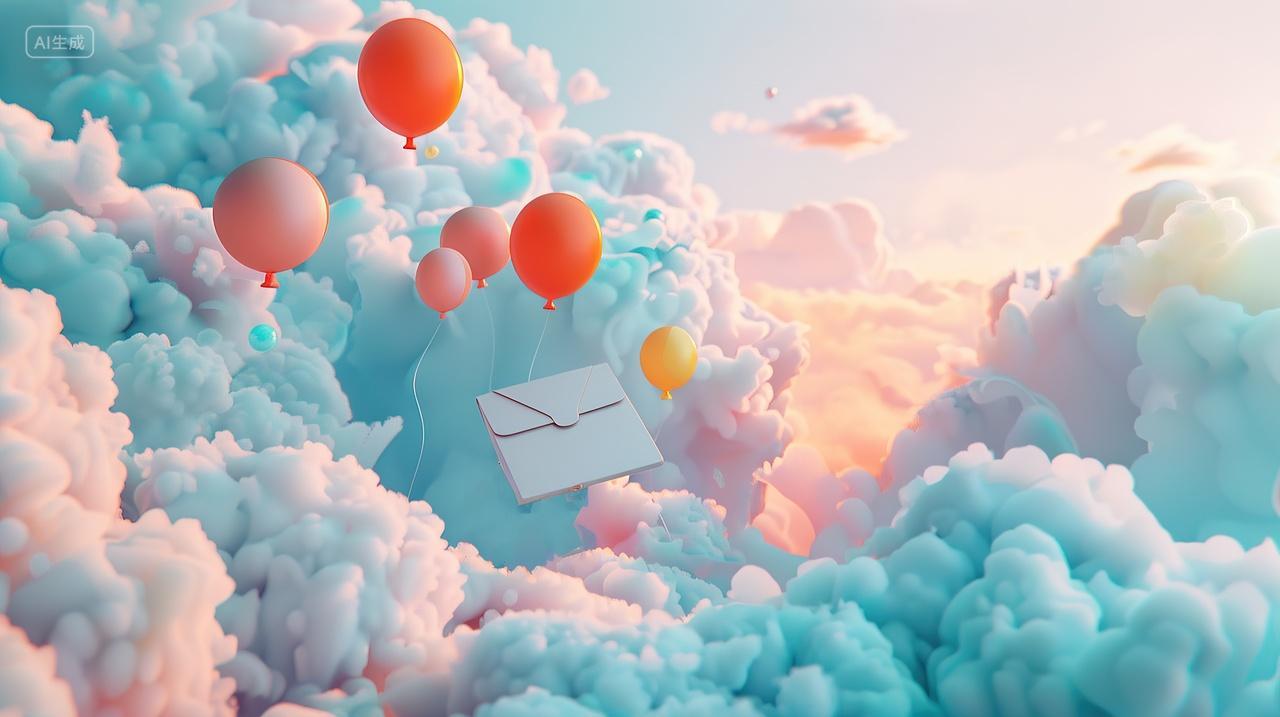 六一儿童节纸飞机图书气球云彩背景