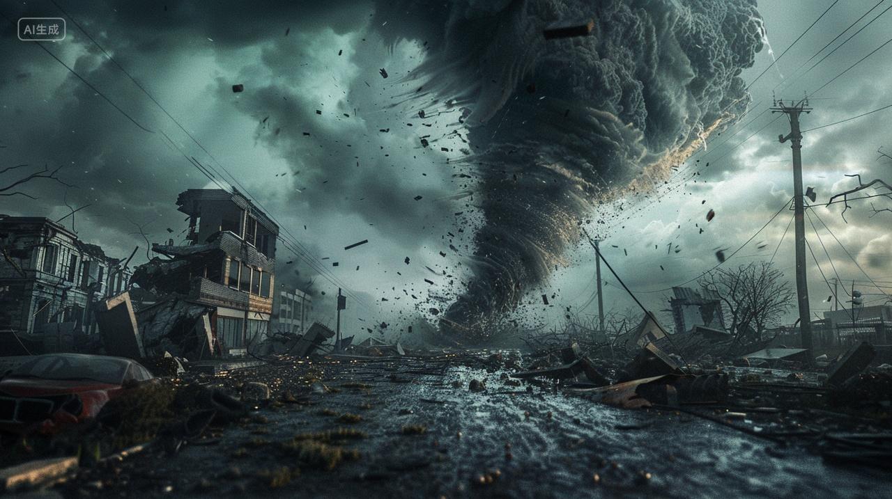 龙卷破坏力无边