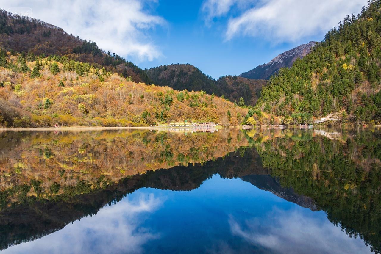 九寨沟秋季风光