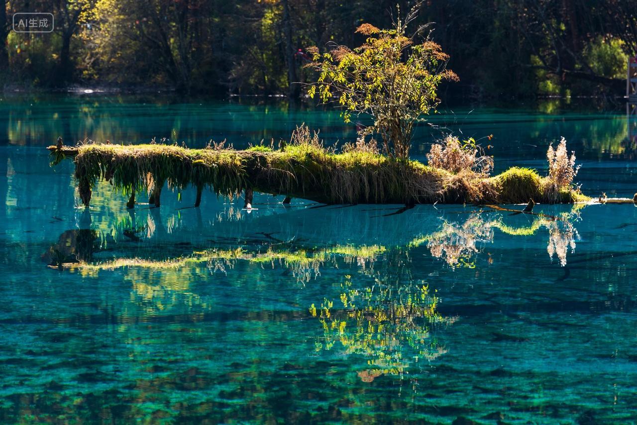 九寨沟秋季风光