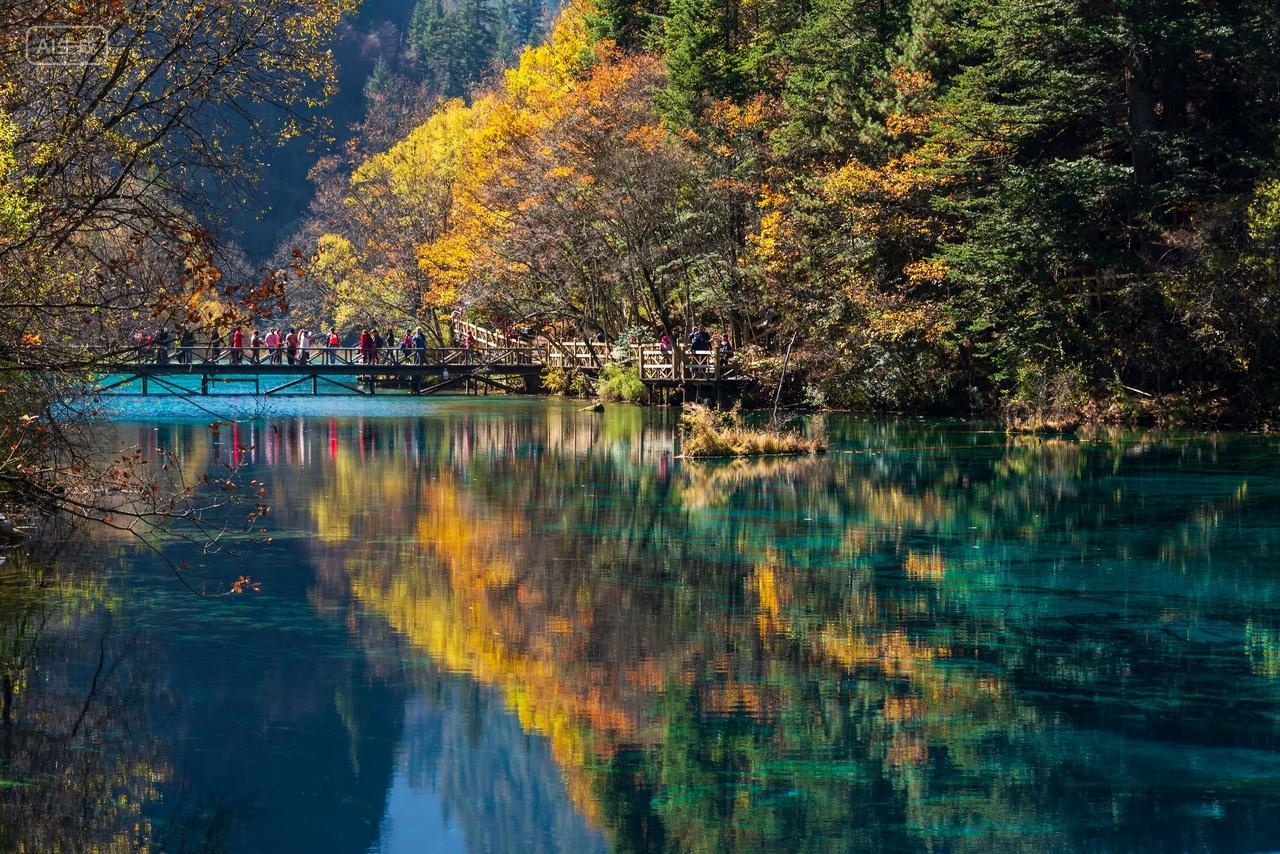 九寨沟秋季风光