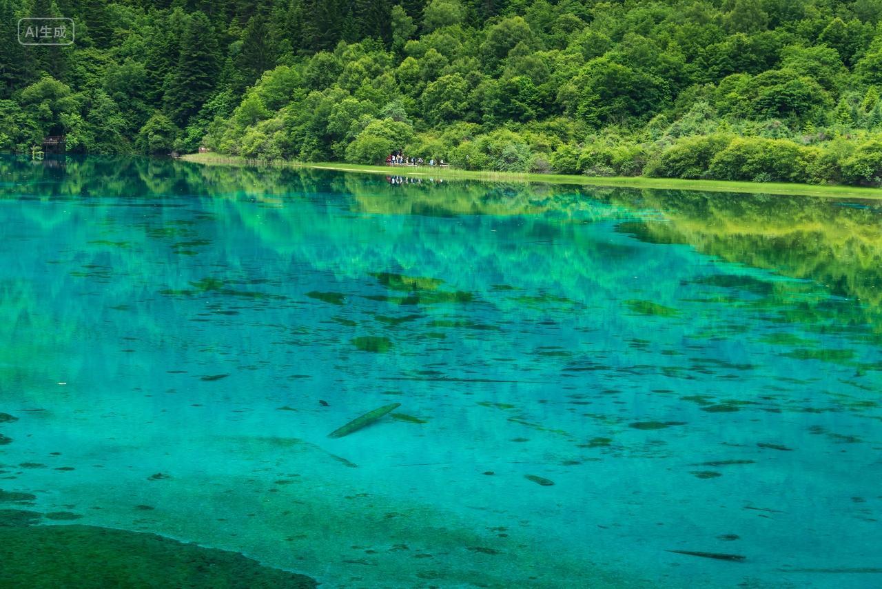 九寨沟夏季风光