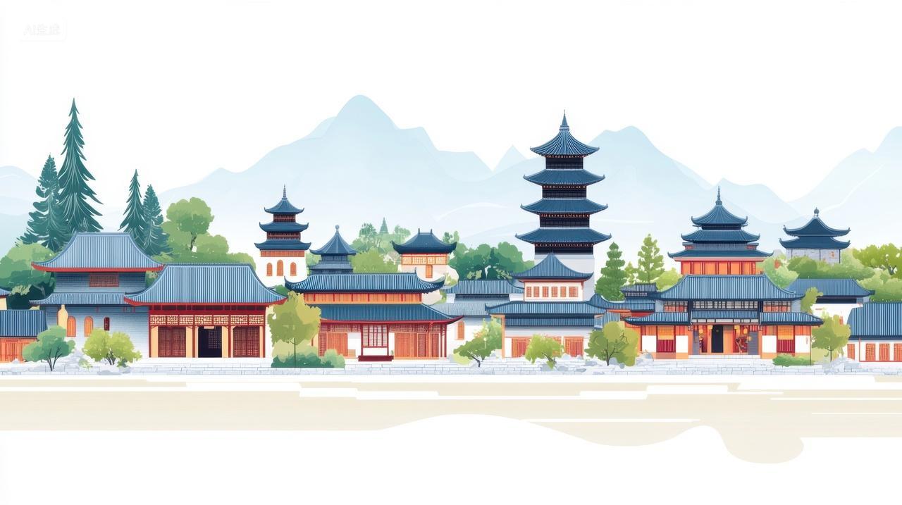 古色古香的中国建筑