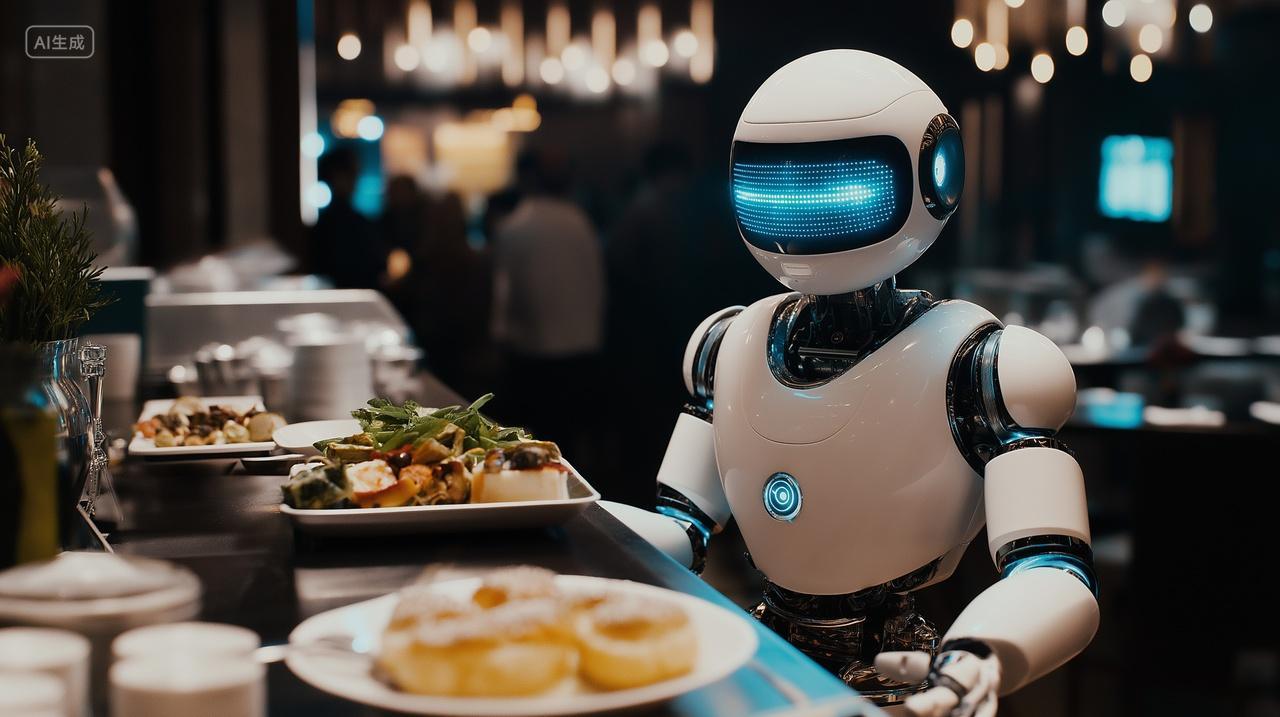 餐厅机器人服务员AI人工智能科技