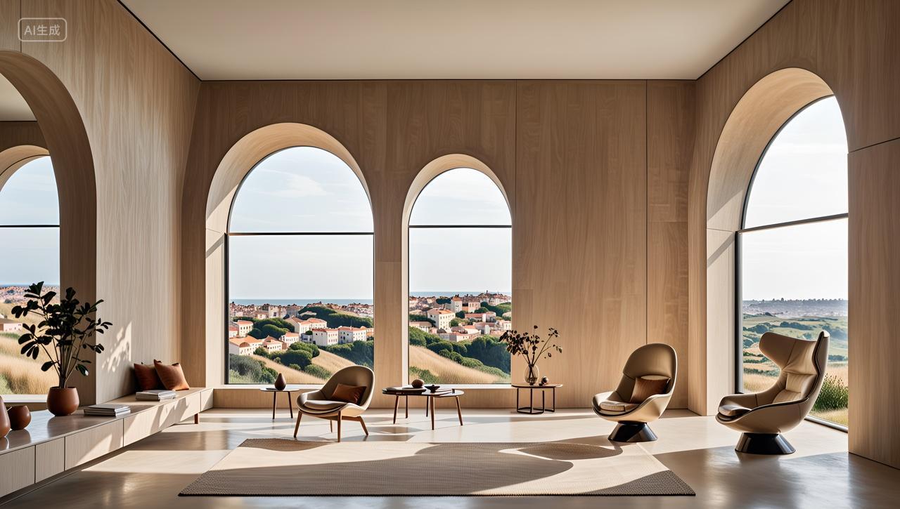 古堡建筑休闲放松西方城堡设计