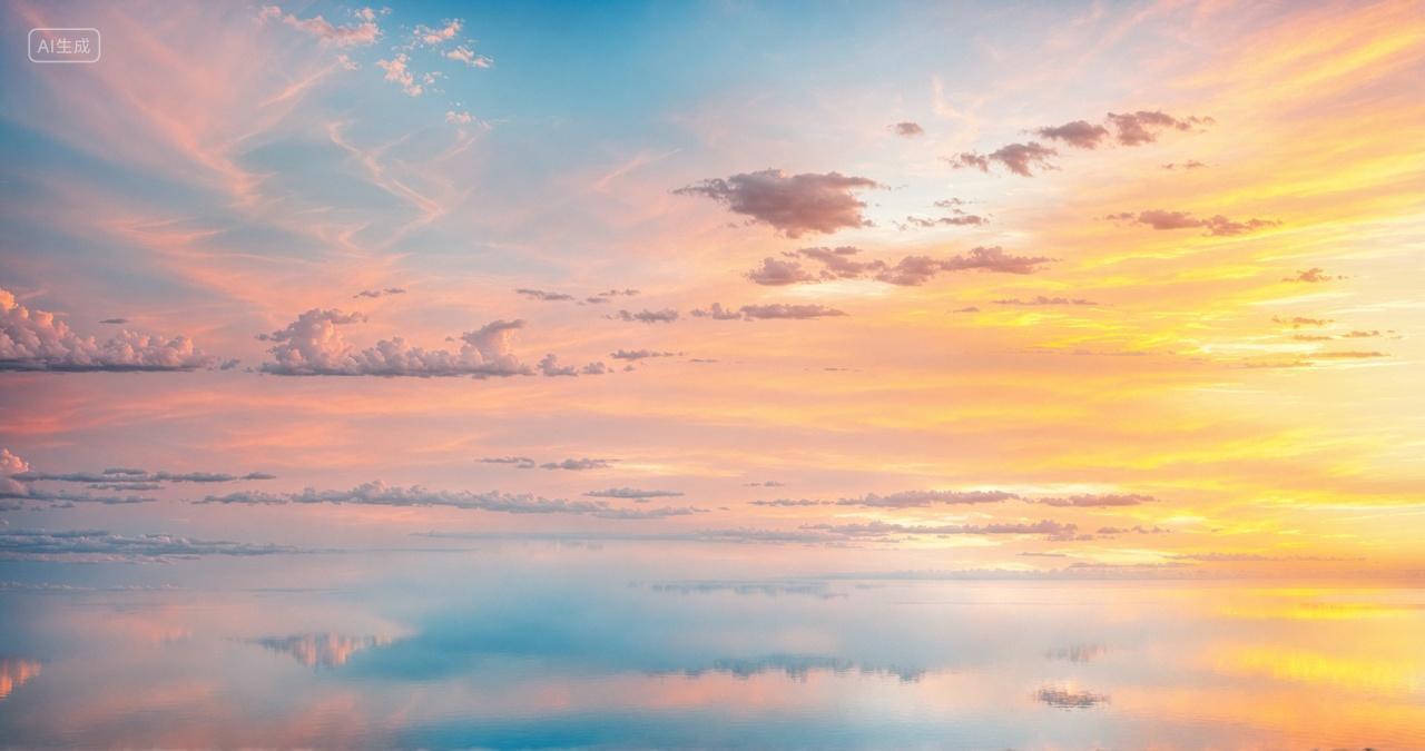 夕阳晚霞唯美自然风景壁纸