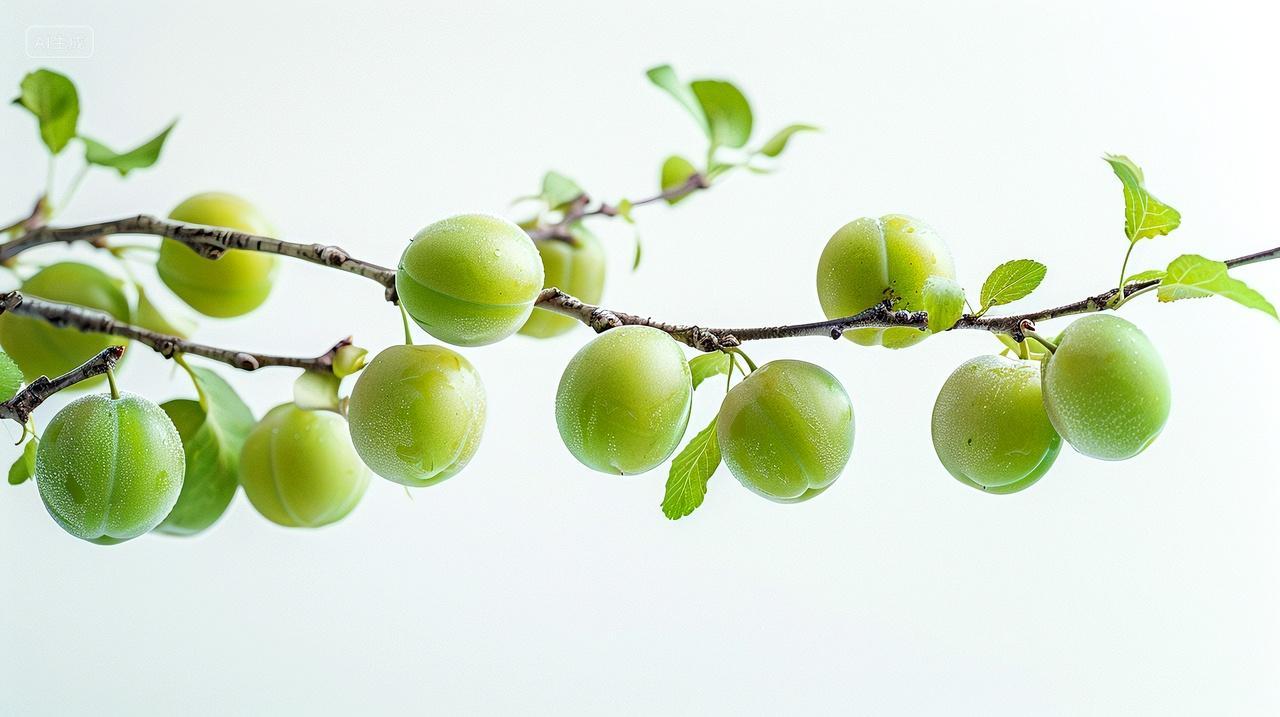 二十四节气芒种青梅水果梅子