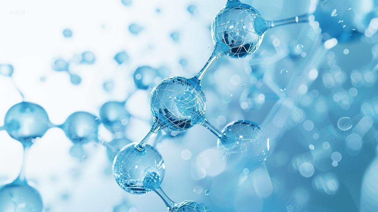 分子链结构医疗背景医美广告