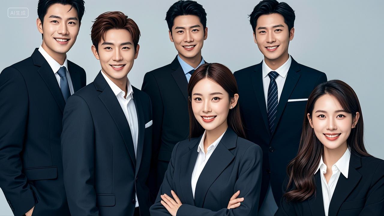 商务人士商务团队形象照