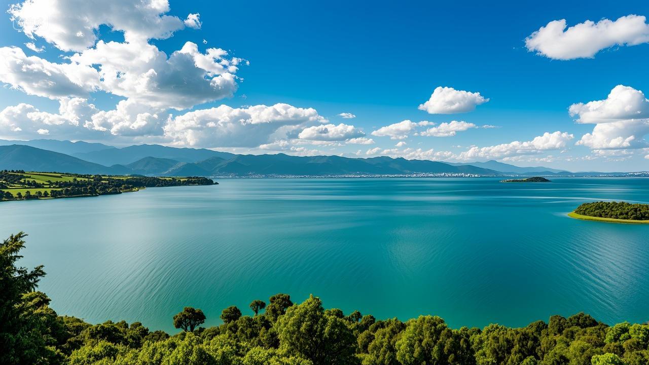 云南昆明滇池风景旅游