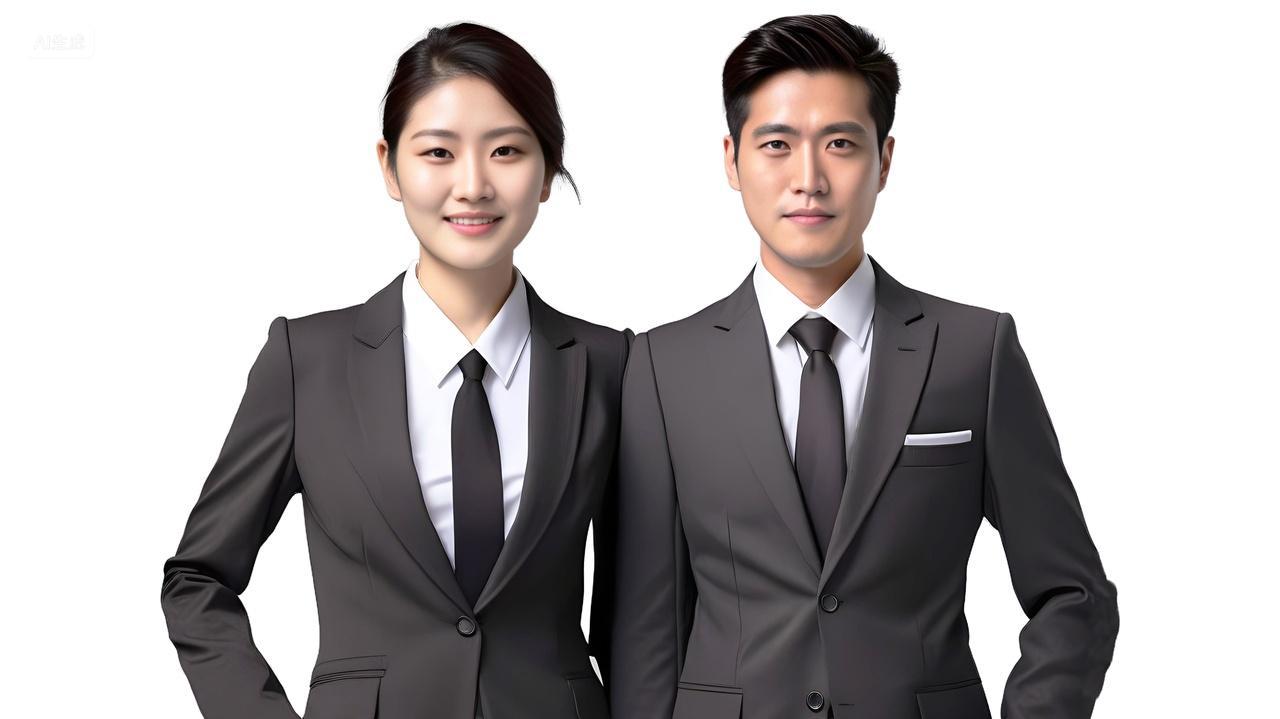 ai智能客服商务形象男女人物图片