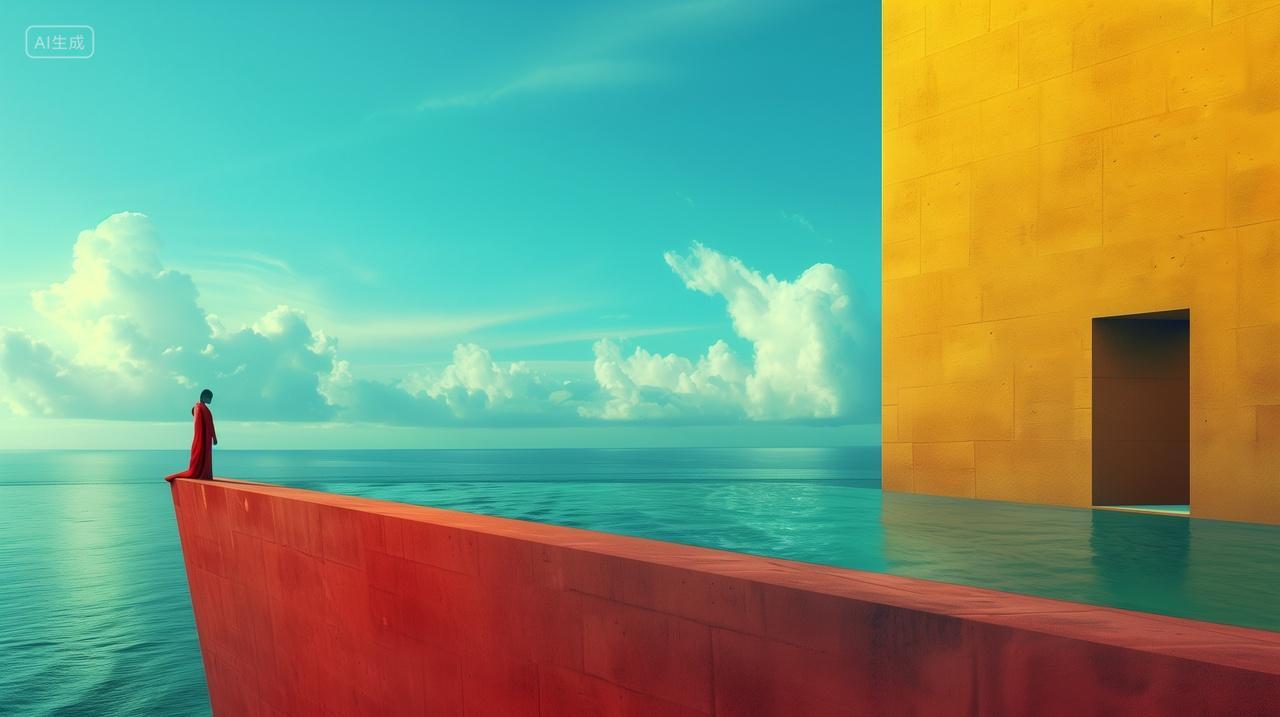 视觉错差现代艺术背景