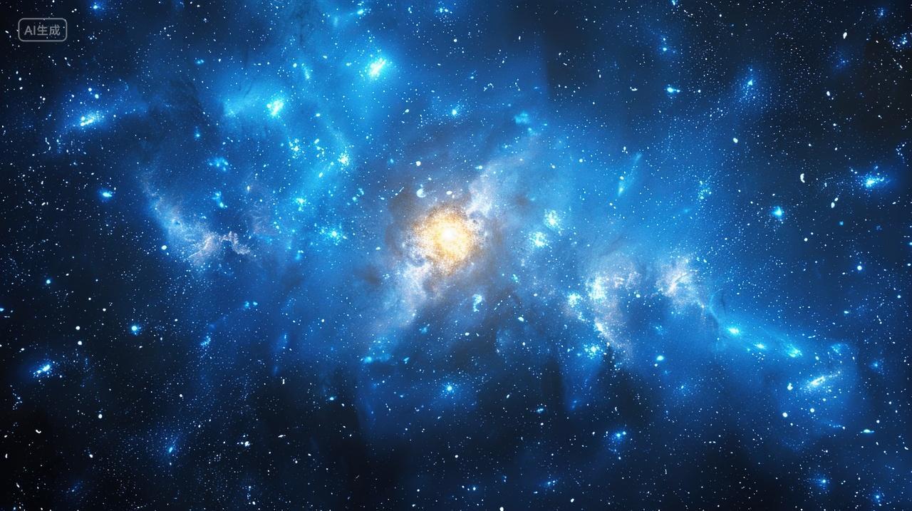 高级简约星空背景