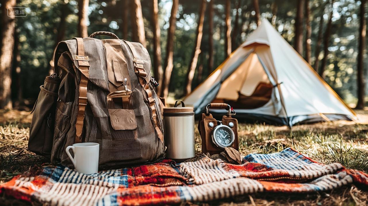 户外野营装备与帐篷
