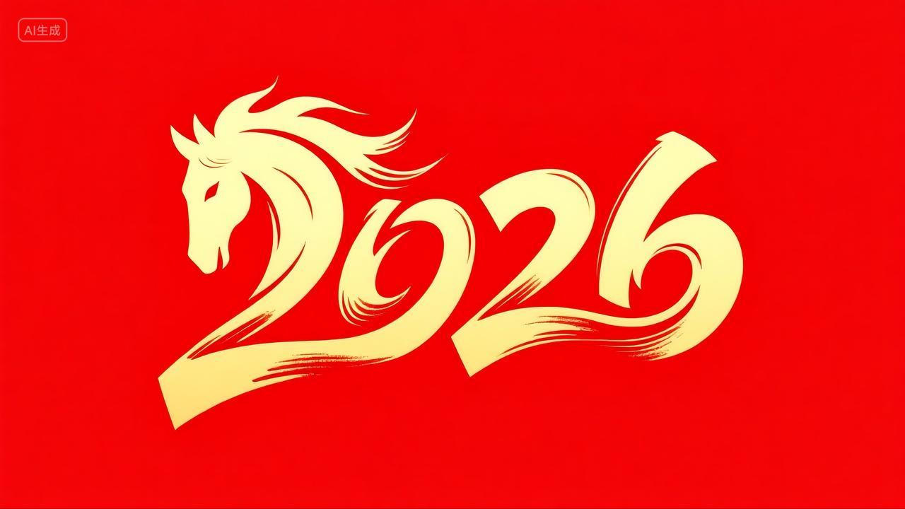 2026年马年艺术字素材