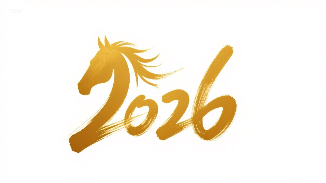 2026年马年艺术字