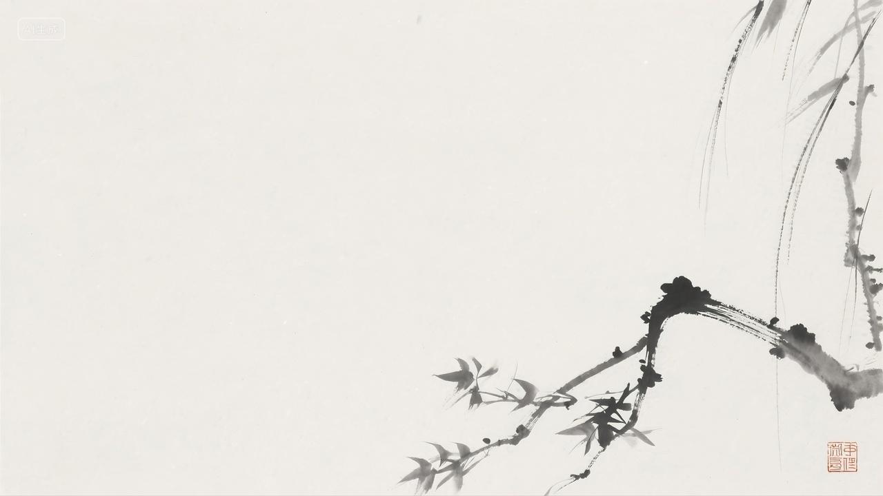 PPT背景古风底图背景海报背景